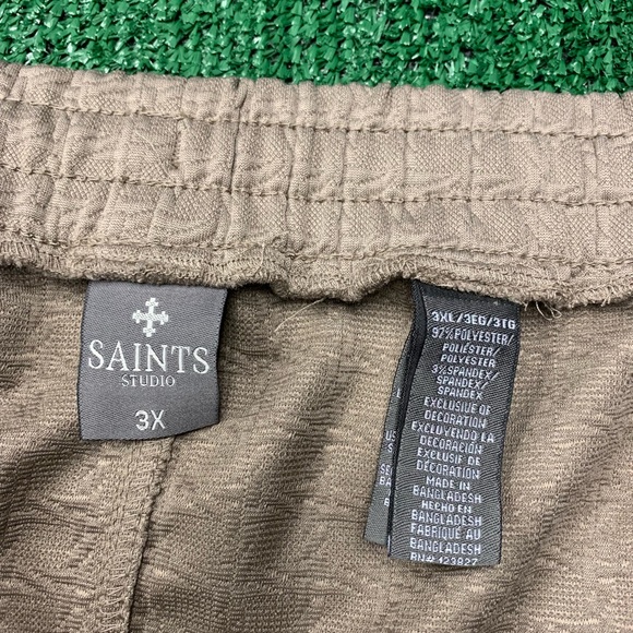 Saints Beige Drawstring Shorts - Picture 5 of 5